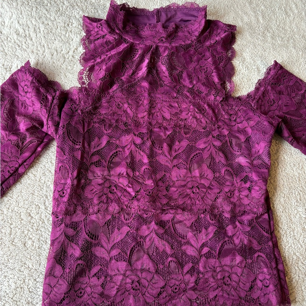NWOT. Cold shoulder top from GUESS